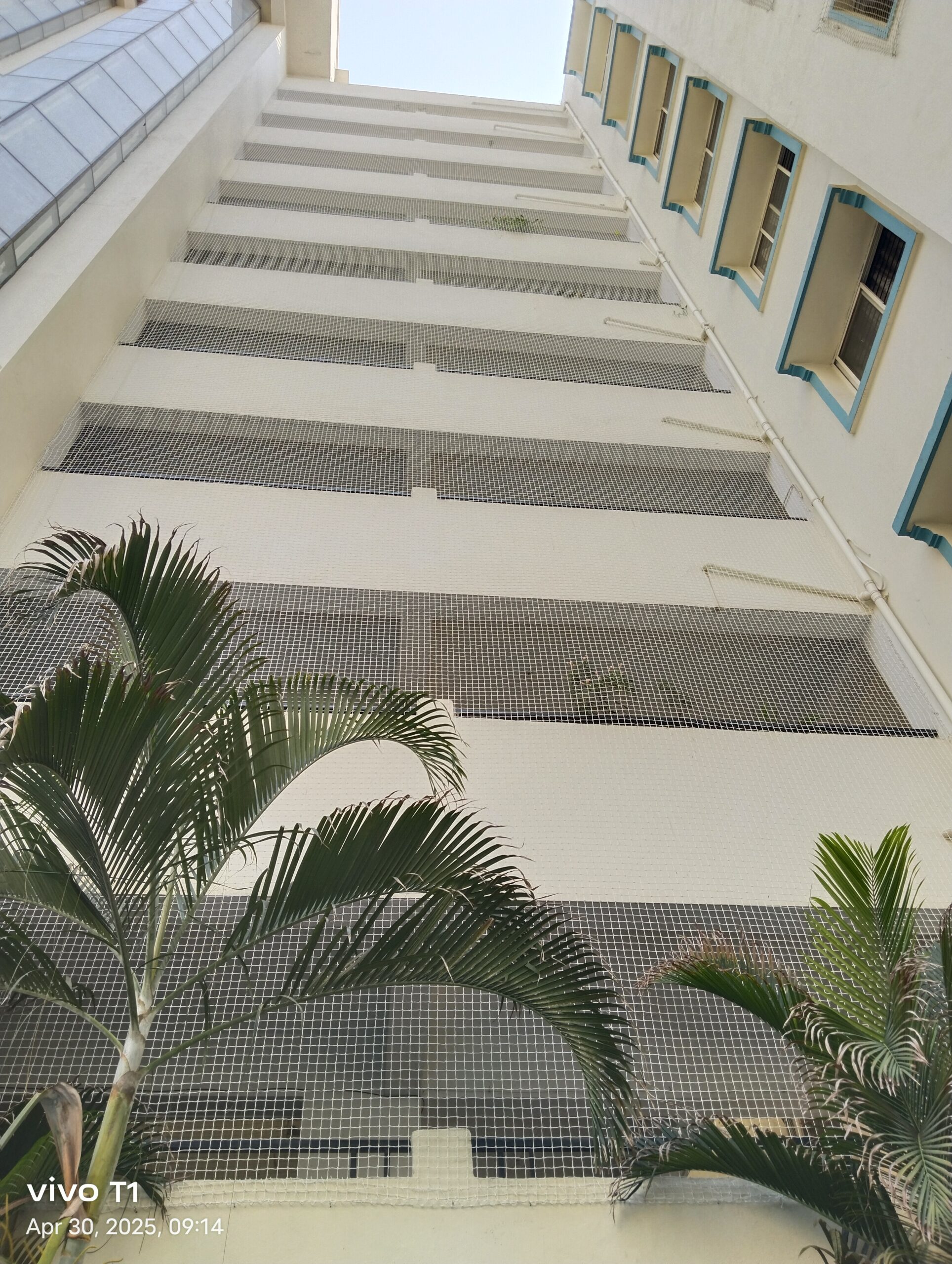 Building safety protection nets