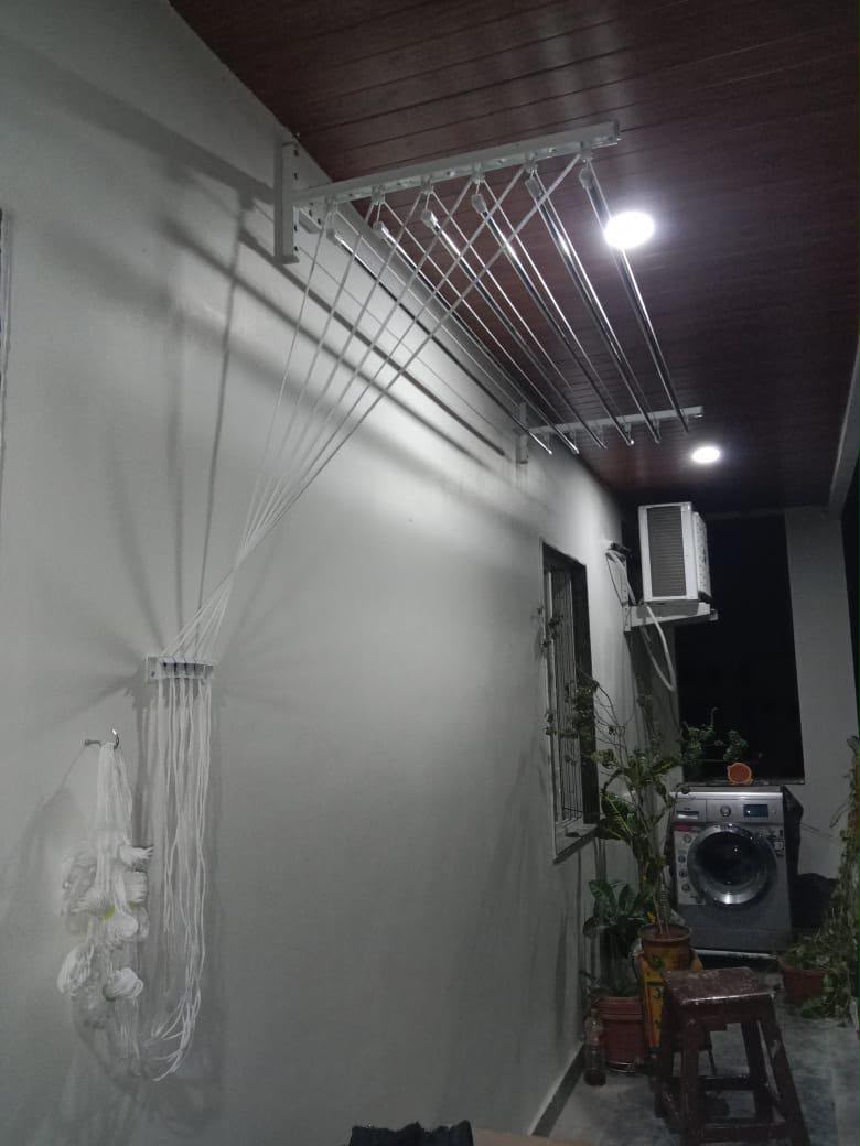 Balcony cloth hangers Rainbow Nagar