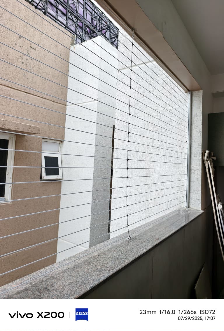 Vertical Invisible Grills in Alwarpet