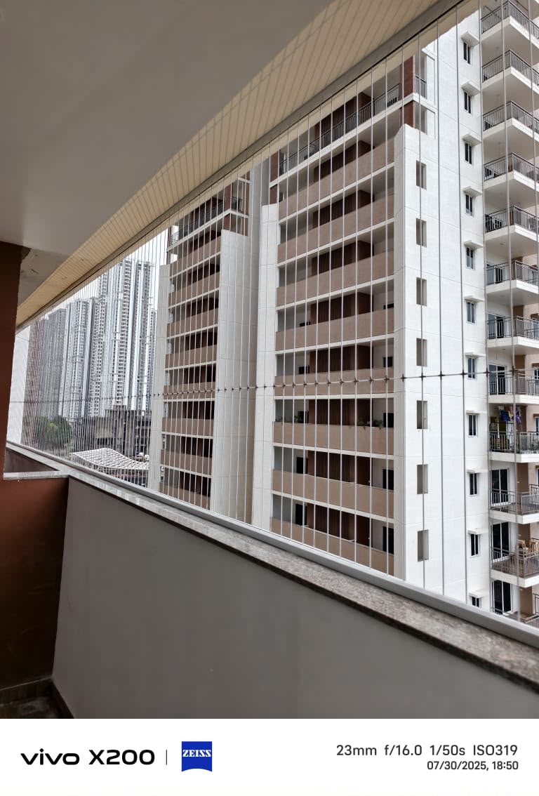 Balcony Invisible Grills in Alwarpet